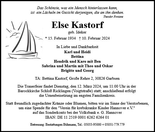 Profilbild von Else Kastorf