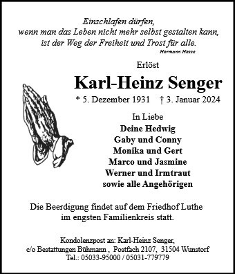 Profilbild von Karl-Heinz Senger