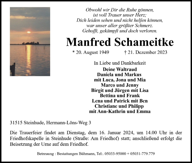 Profilbild von Manfred Schameitke