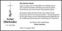 eine Anzeige