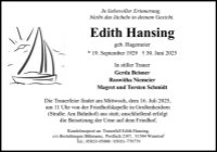 eine Anzeige