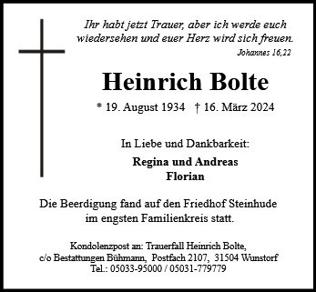 Profilbild von Heinrich Bolte