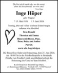 eine Anzeige